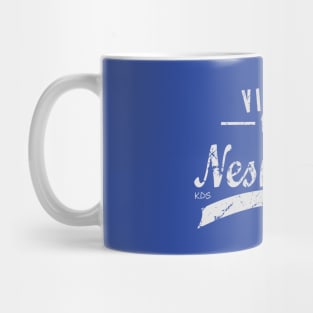 Vintage Blue Mug